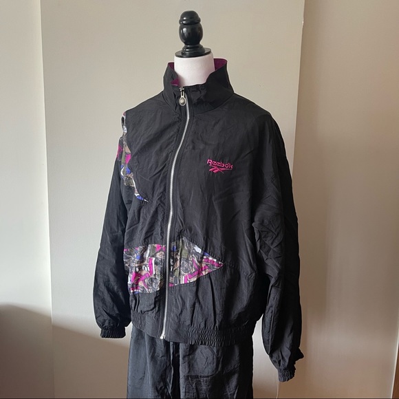 Reebok new vintage deadstock 90s track suit jogging suit windbreaker - Picture 2 of 14